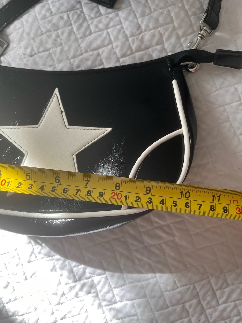 True Religion Black Leather Mini Satchel - Women's Bag lot of 2 - Picture 6 of 7